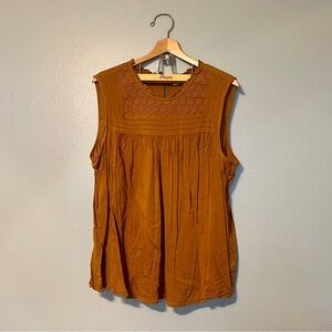 Burnt Orange Blouse